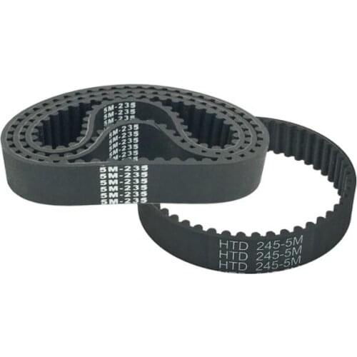 Timing Belt HTD5M 245 HTD5M-235 Width 30mm 5M-245-30mm TAJIMA China embroidery machine spare parts