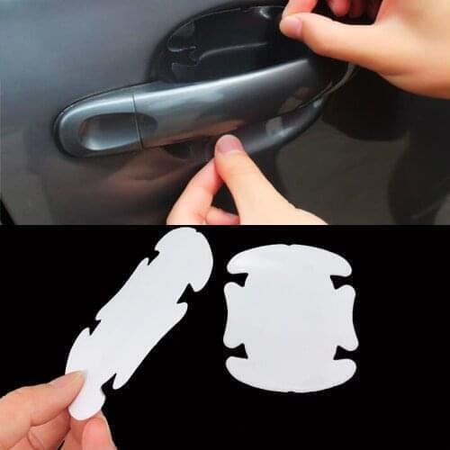 Car Styling Door Handle Protector Film For Tata Hexa Safari Sumo Zest Nexon Tiago Tigor Aria Bolt Indica Sedan Indigo Mint Nano