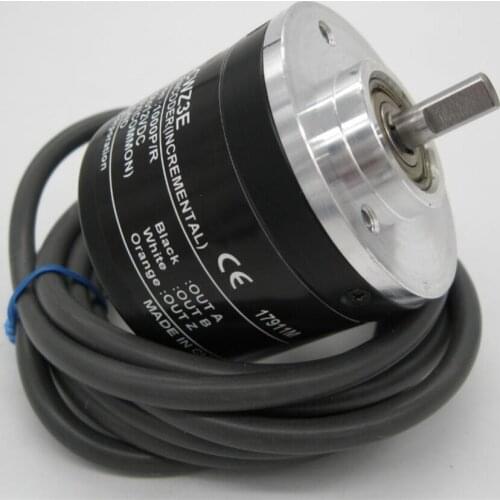 Free Shipping 1pcs E6C2-CWZ3E 600P/R encoder for optical rotary encoder 600 line incremental encoder ABZ output DC12-24V