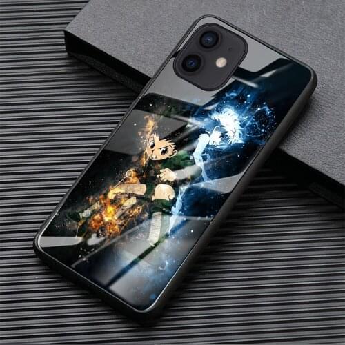 HUNTER X HUNTER HxH Gon For iPhone SE 2020 6 6s 7 8 Plus X XR XS 11 12 mini Pro MAX tempered glass phone case cover fundas