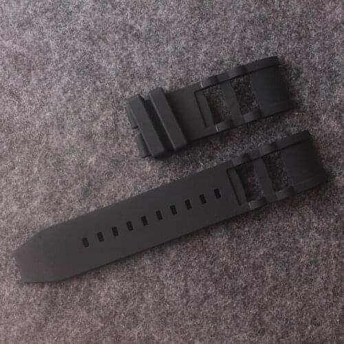 26mm Black Waterproof Silicone Rubber Replacement Watchband for Invicta Bracelet Watch belt Men Noma band Sports Specific Lug