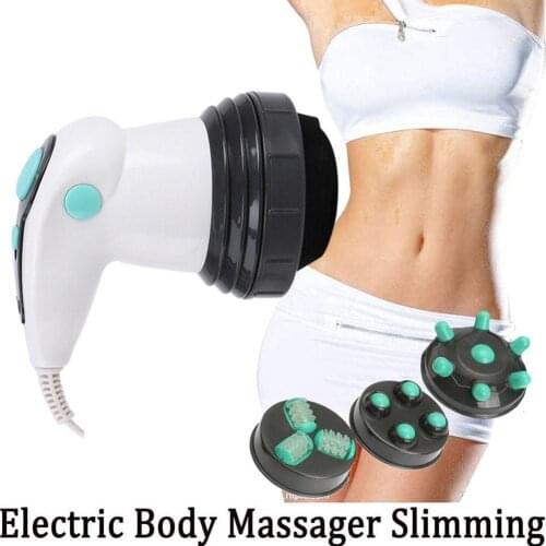 Electric Anti Cellulite Machine Body Massager Roller Massage Relax Kneading Neck Soreness Infrared Massage Relieve Slimming P6F6
