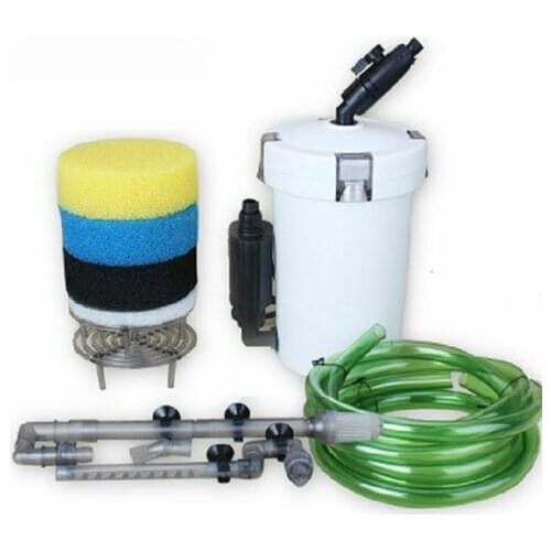 AQUARIUM EXTERNAL CANISTER FILTER Fish Tank Canister Outer filtr SUNSUN HW-603B