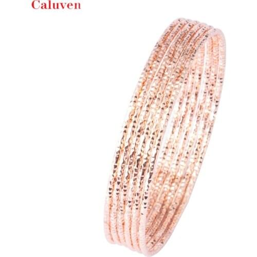 Fashion Dubai bracelets and bangles for women bracelet design copper bracelets luxury rose gold jewelry for wedding