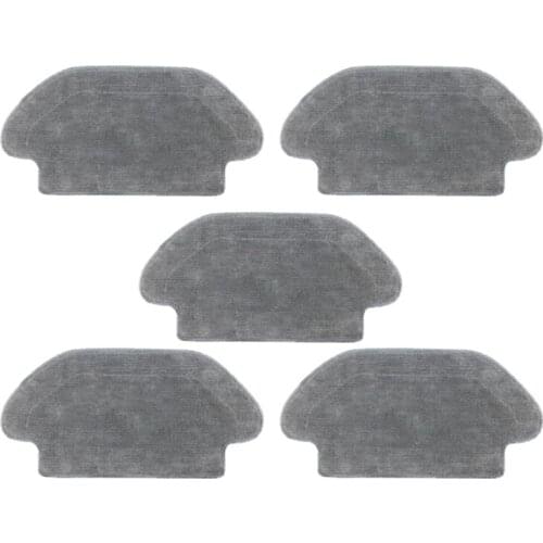 5 Pieces Suitable for Xiaomi Mijia Ing Mop Robot STYJ02YM Accessories Wet Mop Mop Cloth Robot Vacuum Cleaner Parts