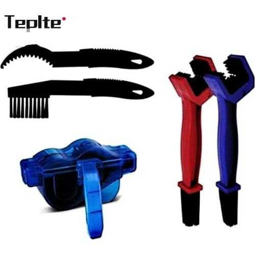 Bicycle Chain Cleaner Portable Mountain Bike Clean Machine Brushes MTB Road Bike Cycling Cleaning Kit Outdoor Sports Wash Tools