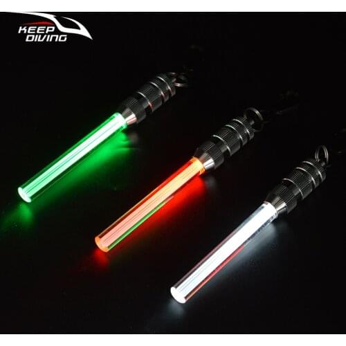 Underwater Safety Signal Light High Quality Bright LED Light Stick Scuba Night Dive Marker LED Torch