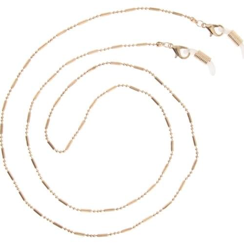 Metal Beaded Sunglasses Holder Rope Spectacles Straps Lanyard for Hanging Glasses for Kids Reading Writing