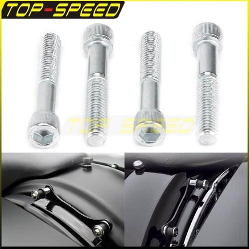 Docking Hardware Sissy Bar Bolts Screw Backrest Motorcycle For Harley 2003-2017 Softail Models With Detachables Accessories