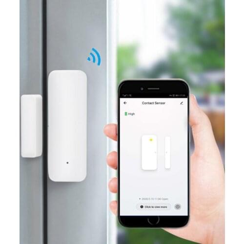 Smart Window Door Sensor ZigBee 3.0 Wireless Connection Multifunction For Smartthings Echo TUYA Zigbee 3.0 Hub Smart Life App