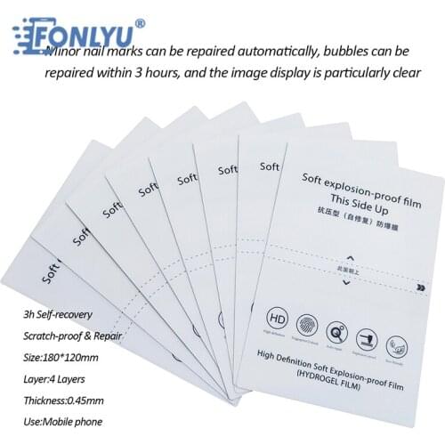 FONLYU Free Shipping Hydrogel Film Curved Screen Protector Film Cutting Machine For iPhone Samsung iPad Android Plotter Machine