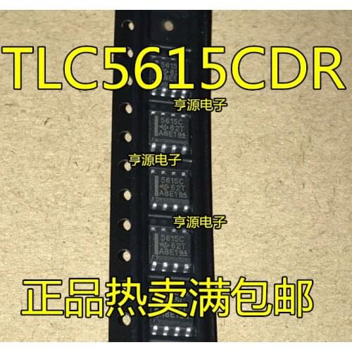 10 pçs/lote Tlc5615c 5615c tlc5615cdr 5615i tlc5615idr brand new original, stable quality