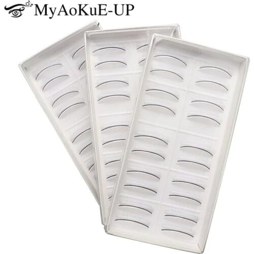 20 pairs False Eyelashes Reusable Natural Long Eyelashes Thick Fake Eyelashes 3D Handmade False Eye lashes Makeup Tools