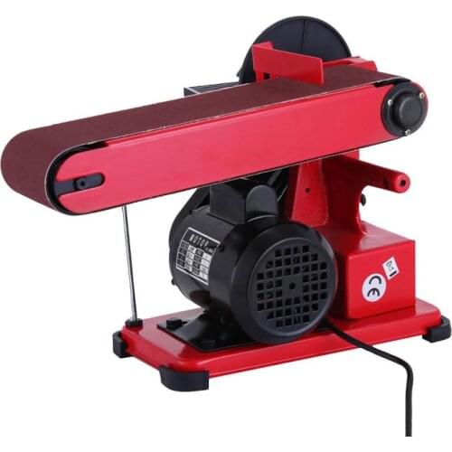 220V Sanding Belt Machine Board Surface Sanding and Polishing Machine Sanding Machine 915*100 mm Flat Sanding Belt Machine