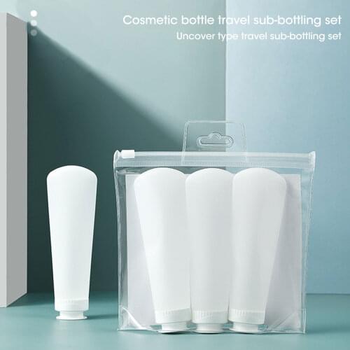 3Pcs/Set Travel Portable Reusable Dispenser Bottle Kit Essence Shampoo Shower Gel Hose Bottles Lotion Cosmetic Refillable Bottle