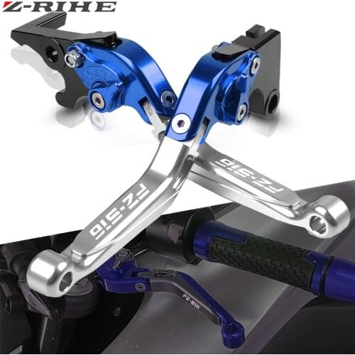 CNC Motorcycle Accessories Adjustable Folding Extendable Brake Clutch Levers For YAMAHA FZ16 FZS16 FAZER16 FZS 16 2008 2009-2018