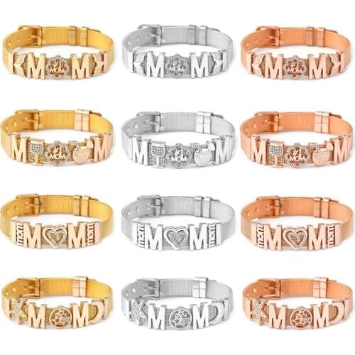 2021 New Keeper Bracelet Mothers Day European and American Fashion Simple Cross-border E-commerce Spot Hot Source