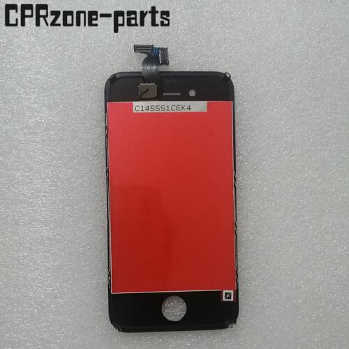 Black / White Repair Screen Repalcement For ipod touch 4 Compatible LCD Display With Touch Screen Digitizer