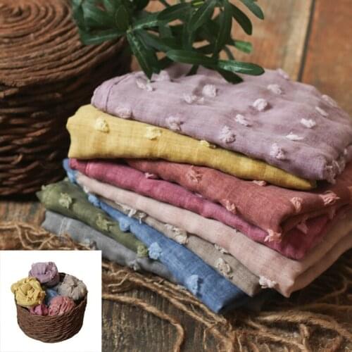 Baby Wrap Baby Photo Props Baby Monthly Photo Baby Blanket Photography Fringe Layer Soft Textured Basket Stuffer