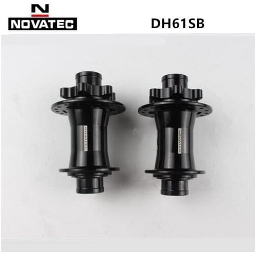 Novatec DH41SB DH61SB 20mm mtb mountain road bike bicycle DH Disc Front Hub 32/36 Holes black red 110mm