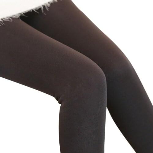 Plus Size 3XL Fashion Winter Leggings Womens Warm Leggings High Waist Thick Velvet Legging Solid All-Match Slim Women Leggings