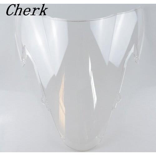Motorcycle Clear Windshield WindScreen Double Bubble For Suzuki GSXR 1000 2003-2004 K3
