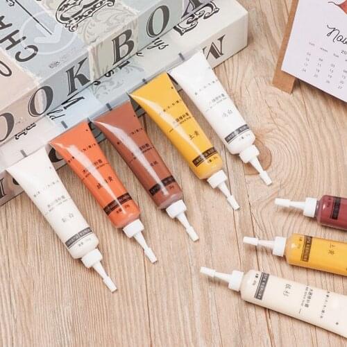 DIY Wood Product Scratch Filler Remover Wooden Furniture Touch Up Tool Set Marker Pen Cream Wax Repair Polymer Resin Fast Repair