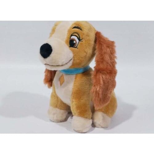 Lady and the Tramp 9" Lady Stuffed Plush Toys Disney Cartoon Plush Toys Gifts for Children Birthday Present Room Decoration