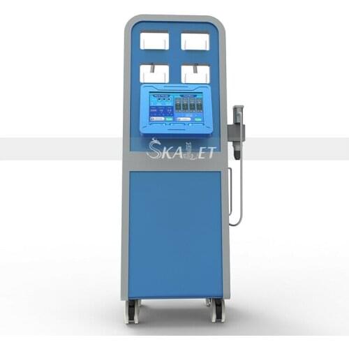 Pneumatic 2 In 1 ESWT Extracorporeal Shock Wave ED Therapy Machine Full Body Massage Equipment with CE