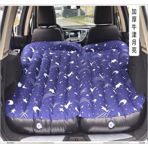 Mothers Day Gift!!! Colorful Car Travel Inflatable Mattress Air Bed Cushion Camping Outdoor Universal Vehicle Air Couch