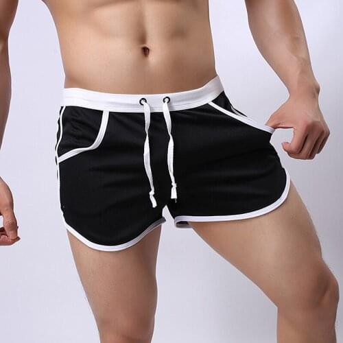 2019 mens Shorts Home Leisure Elastic Waist Male Casual Short Men Summer Breathable Beach Shorts