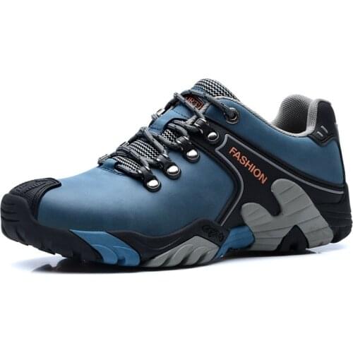 Winter Mens Casual Shoes Big Size Outdoor with Fur Warm Rubber Sole Non-slip Hiking Trekking Sneakers for Male Daily Footwear
