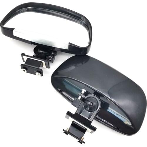 1 Pair Adjust Car Blind Spot Side Rear View Mirror Wide Angle Mirrors For Clear View