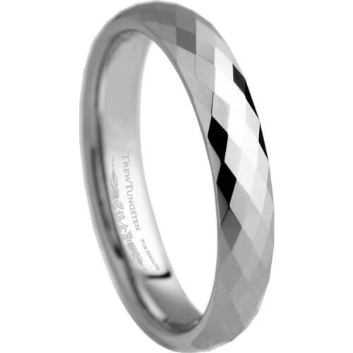 288 DiamondFaceted Womens Tungsten Band Width - 3.5mm /TURI0002L
