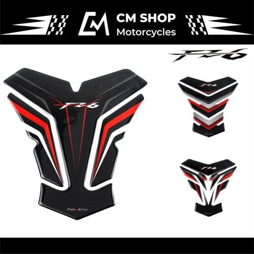 3D Motorcycle Sticker Gas Fuel Oil Tank Pad Decal Protector Case For Yamaha FZ6 FZ6N Tankpad