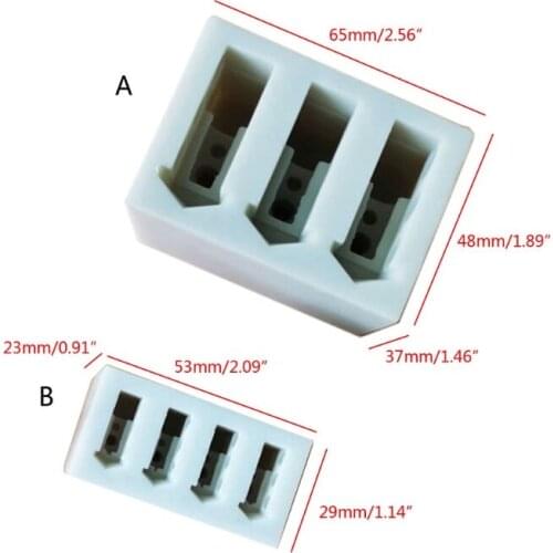 69HB Train Head Silicone Mold Fondant Chocolate Candy Cake Decorating Mould Baking Tray DIY Resin Crafts Casting Tool