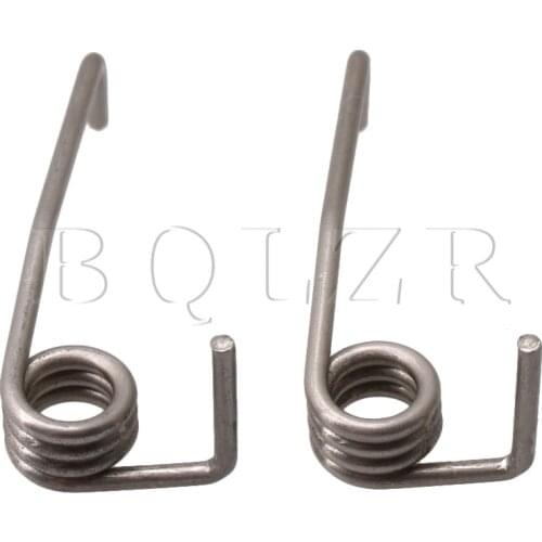 BQLZR 3.3x0.57x1.4cm Chrome Metal Refrigerator Divider French Door Spring Pin Replacement for Samsung DA61-08314A Pzck of 2
