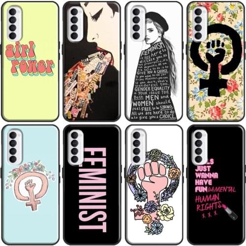 Feminist Feminism Cover For OnePlus 8 Pro 9 Pro 9R Nord 7T 8T Case For Realme 6 7 8 Pro Q3 GT Neo C3 C15 C21