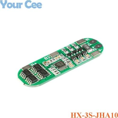 3S 10A Li-ion Lithium Battery 18650 Charger PCB BMS Protection Board 12.6V With Overcurrent Protection