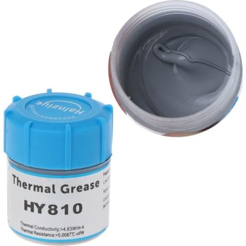 2021 New Free postage HY810-CN10 10g Thermal Grease Heatsink Paste Silicone for CPU Heat Sink Cooling Processor