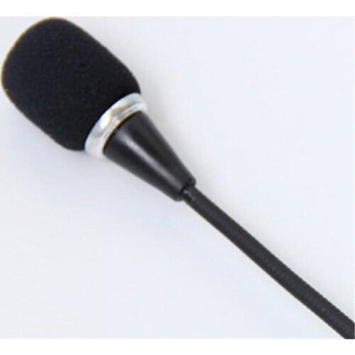 New Mini 3.5mm Jack Flexible Microphone Speaker Mic For PC Computer Laptop Notebook Condenser Microphone