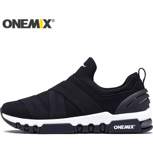 ONEMIX Men Skateboarding Shoes Fashion Casual Sneakers Hard-wearing Slip-on Cross Training Footwear Women Platform Sports Shoes
