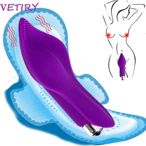 VETIRY Panties Wearable Vibrator Clit Dildo Vibrator Clitoris Massage Sex Toys for Women G-spot Stimulation Female Masturbation