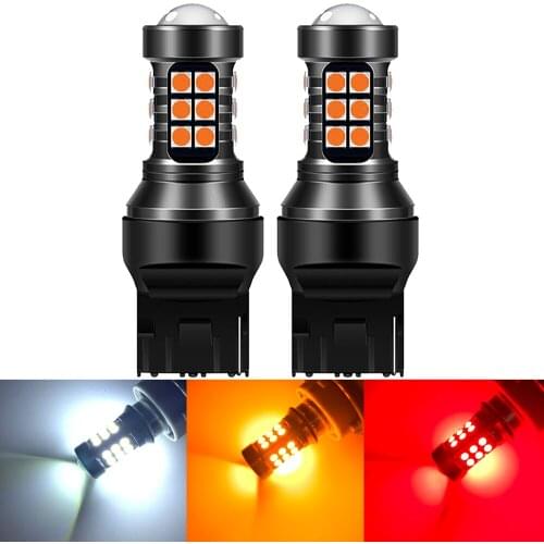 2pcs 1156 BA15S P21W 1157 P21/5W BAY15D BAU15S PY21W LED Car Tail Bulb Brake Lights Reverse Lamp Daytime Running Signal Light