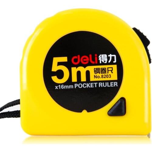 8203 tape 5m Steel ruler drawing steel 5m tape measure ruler office stationery