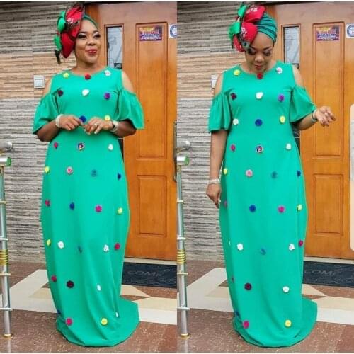 African Dresses For Women 2020 New African Women Clothing Fashion Africaine Robe Long Loose Maxi Dress Africa Clothes