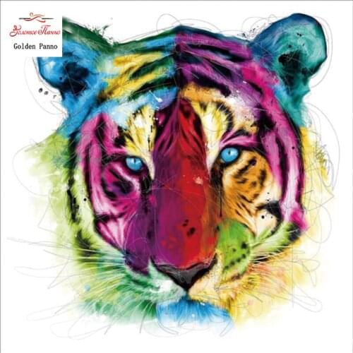 Diamond Painting Full Square 5D Diy Daimond Embroidery Diamant Mosaic Sale Displasy Broderie Diamant Tiger animal pictures 02