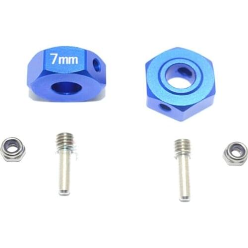 Aluminum Alloy 7MM Thick Hexagonal Adapter-To GPM For ARRMA GRANITE1/10MAG010/7MM