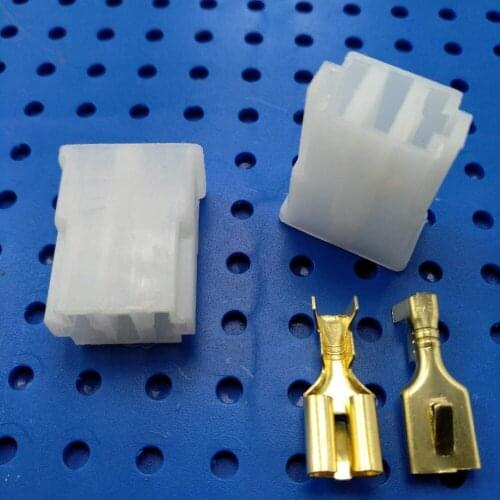 DJ70221-6.3-21 / 2 hole connector / 2P connector Automotive wiring harness plug sensor plug