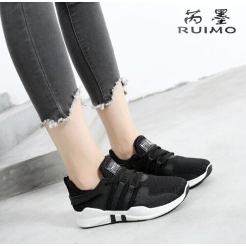 Canvas Women Shoes Female Sport Shoes Flat Tidal Flow Running Shoes Deck Wind Students White Shoes Woman Sneakers Vogue